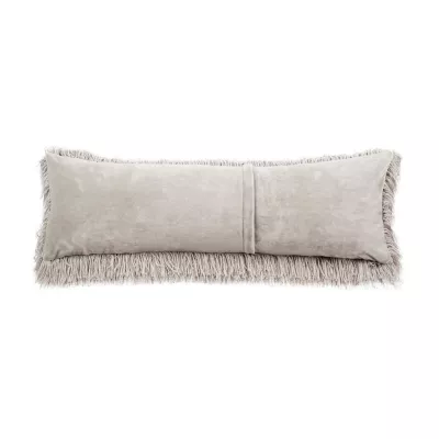 Safavieh Shag Modish Metallic Rectangular Throw Pillow