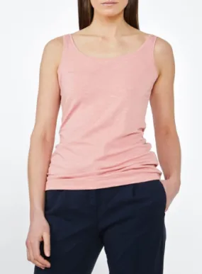 Sandwich Basic Tank Top in Rose