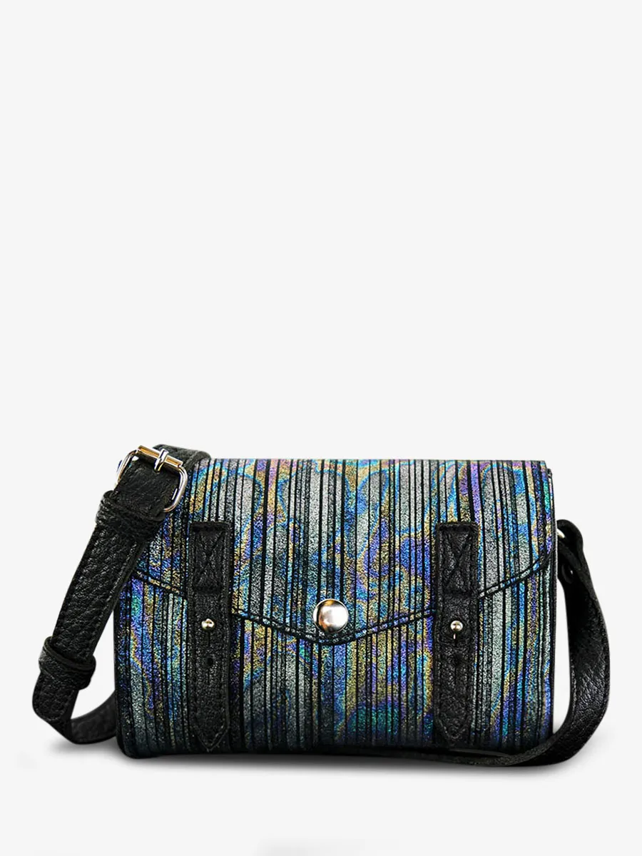 shoulder bag for woman Multicoloured - Le Mini Indispensable Holographic | PAUL MARIUS