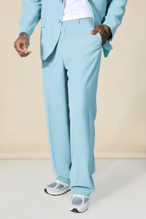 Soft Tailored Wide Leg Suit Trousers