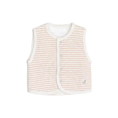 Stample Babys Vest Pink SS