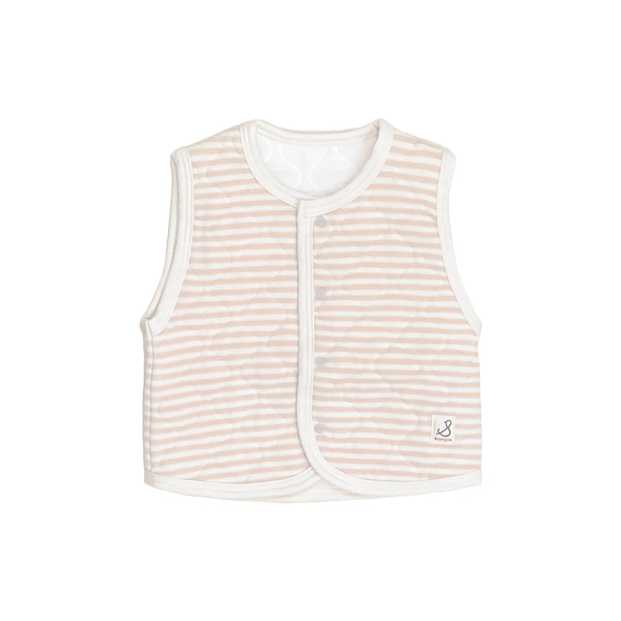 Stample Babys Vest Pink SS