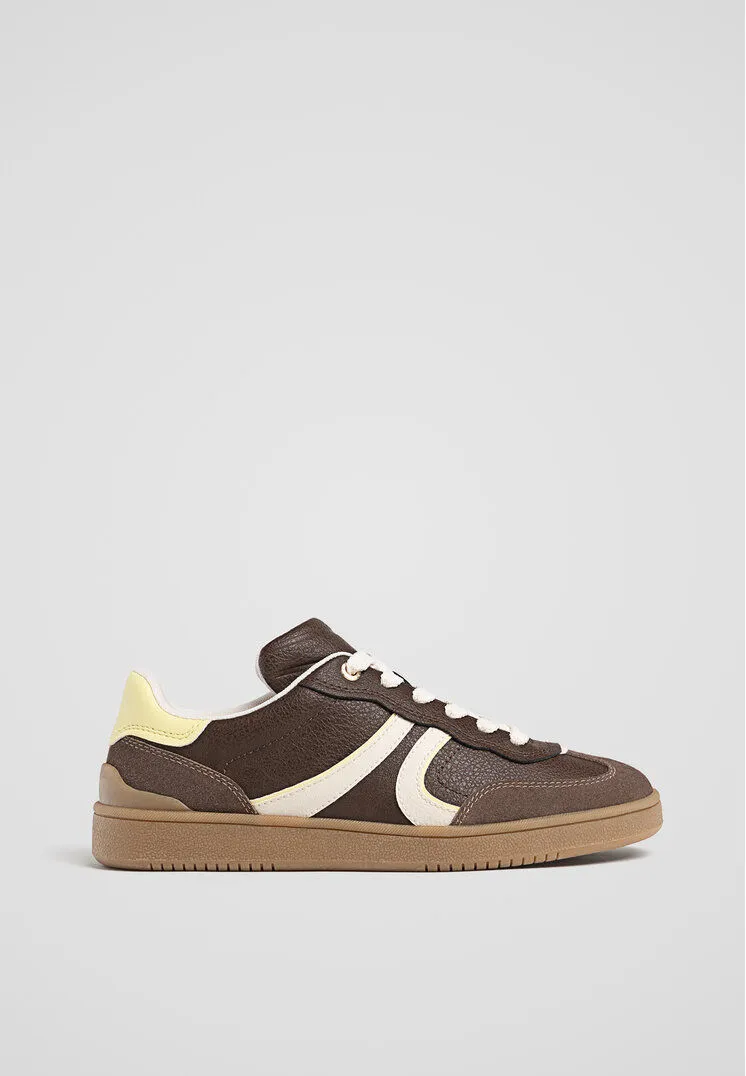 Stradivarius Retro trainers  BROWN 6