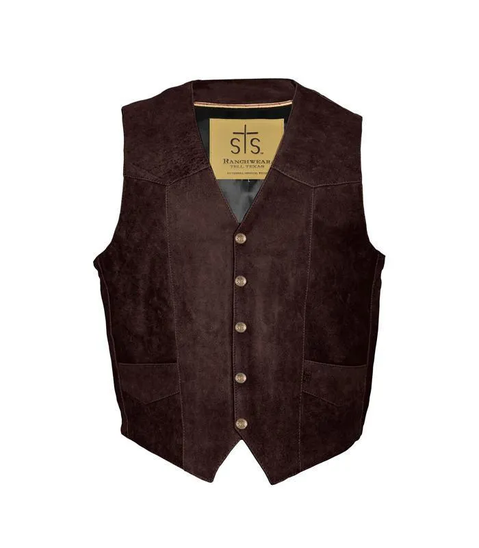 STS Ranchwear Men's Brandy Chisum Vest STS3646