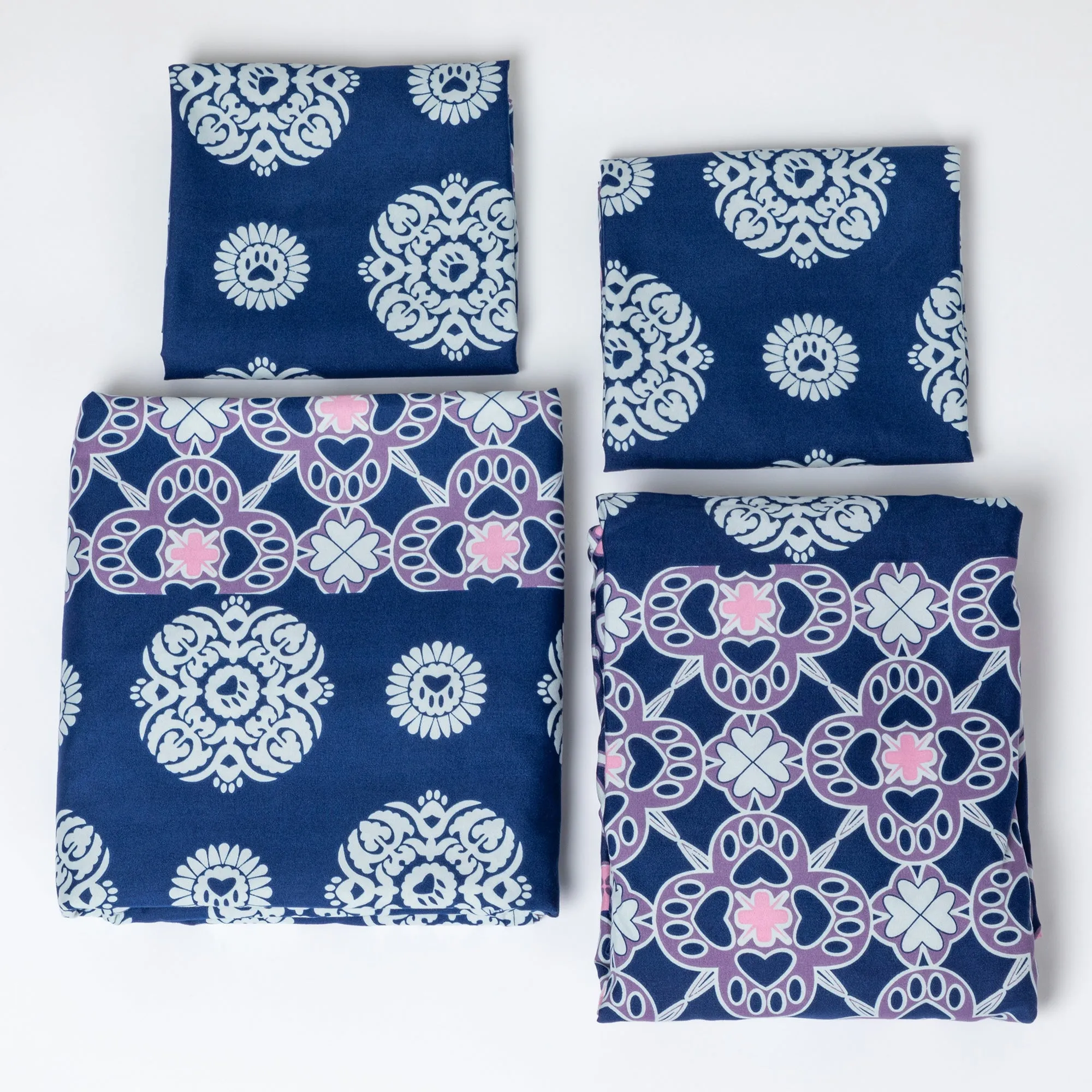 Super Cozy Perfectly Patterned Paws Sheet Set