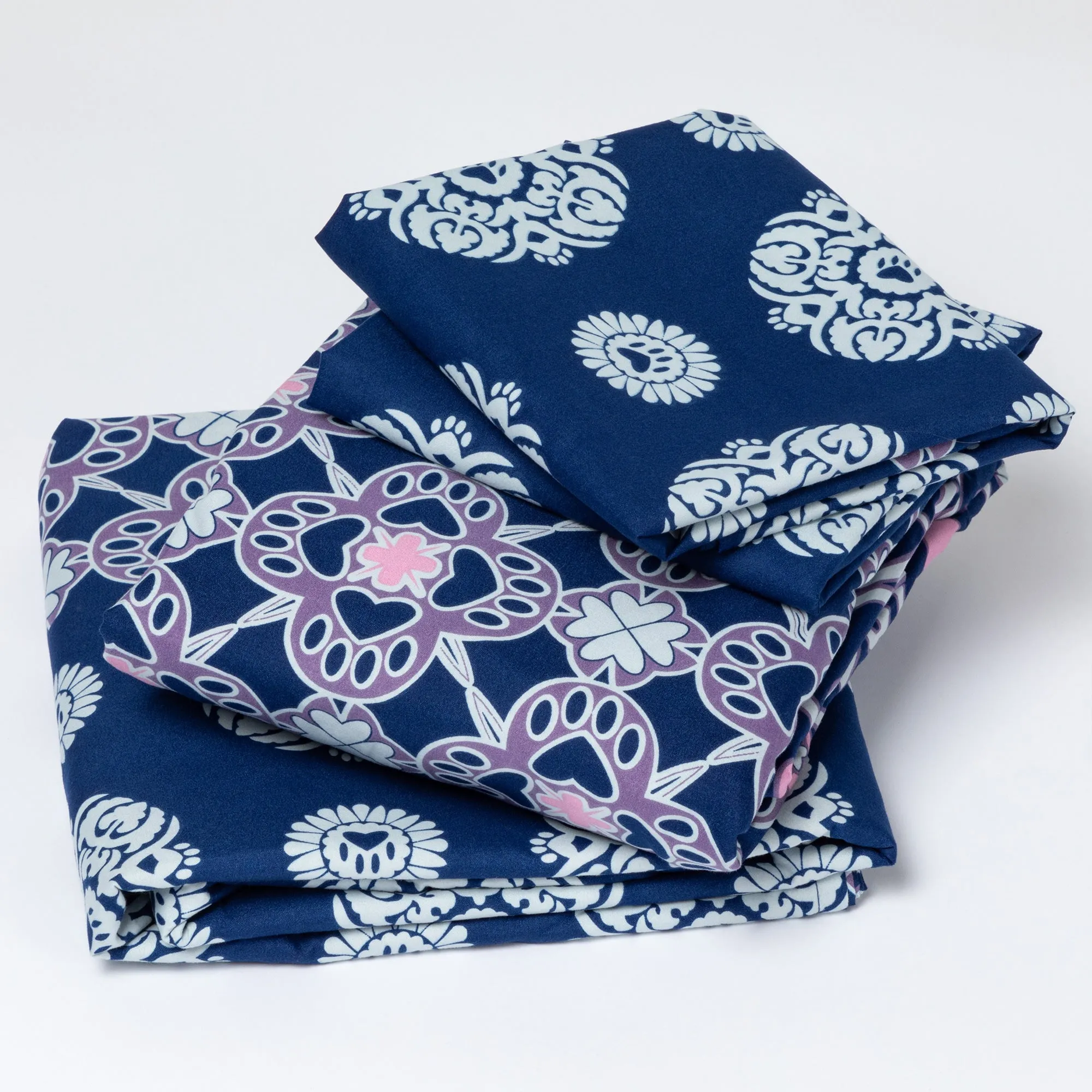 Super Cozy Perfectly Patterned Paws Sheet Set