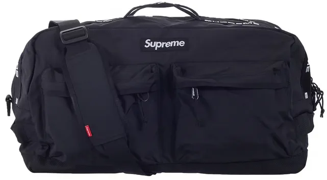 Supreme Duffle Bag (FW22) Black