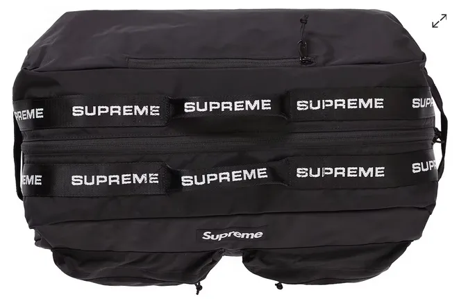 Supreme Duffle Bag (FW22) Black