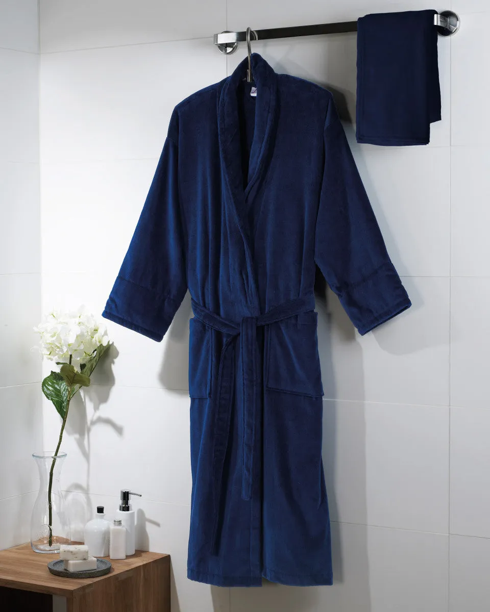 T03523 Towels By Jassz Como Velours Bath Robe