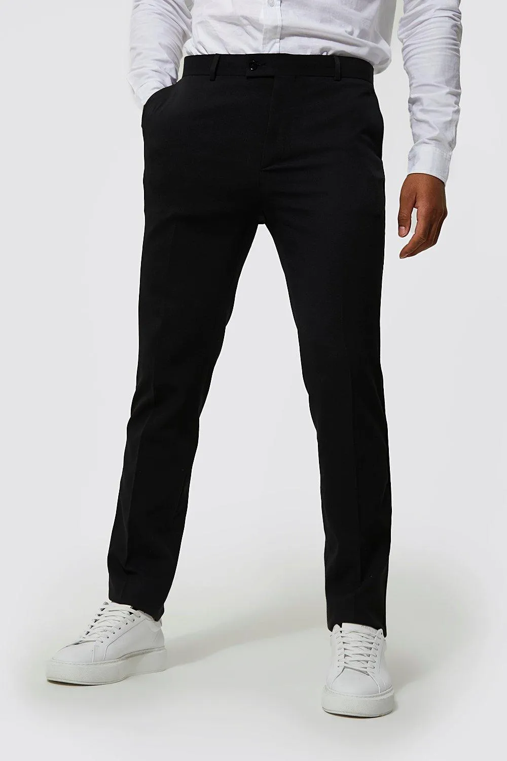 Tall Skinny Tuxedo Suit Trousers