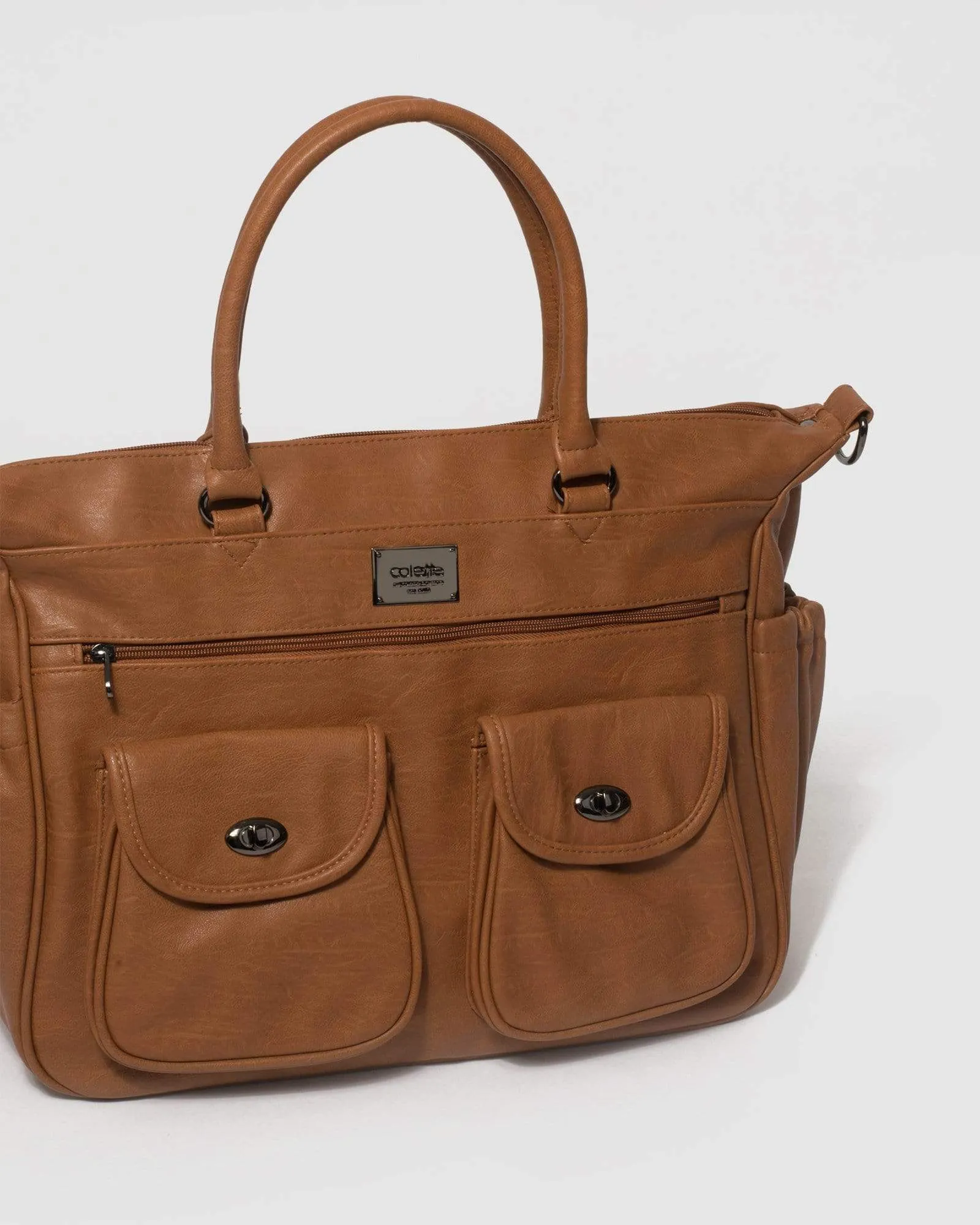 Tan  Baby Travel Bag