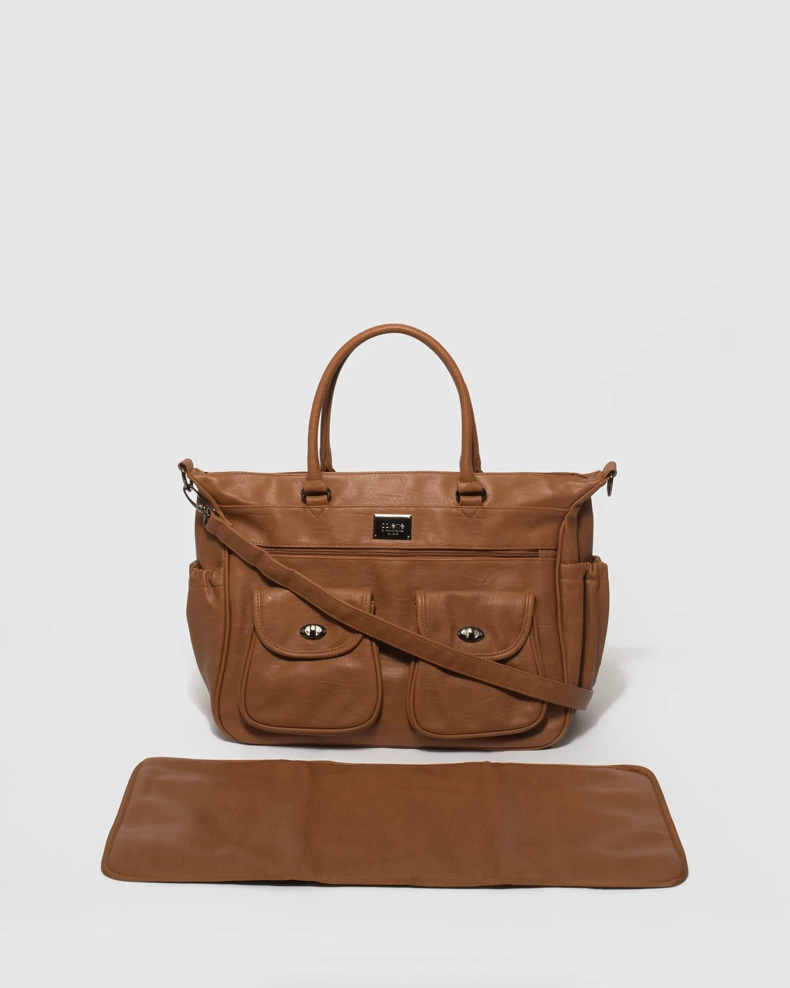 Tan  Baby Travel Bag