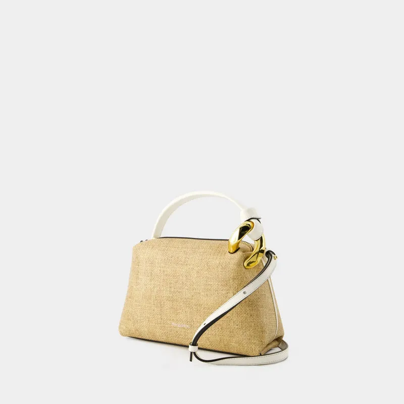 The JWA Corner Small Crossbody - J.W. Anderson - Leather - Sand