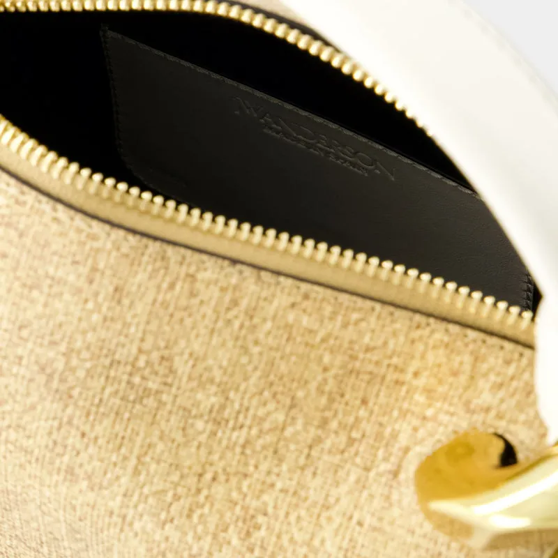 The JWA Corner Small Crossbody - J.W. Anderson - Leather - Sand