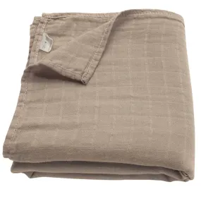 The Muslin Swaddle Blanket - Taupe