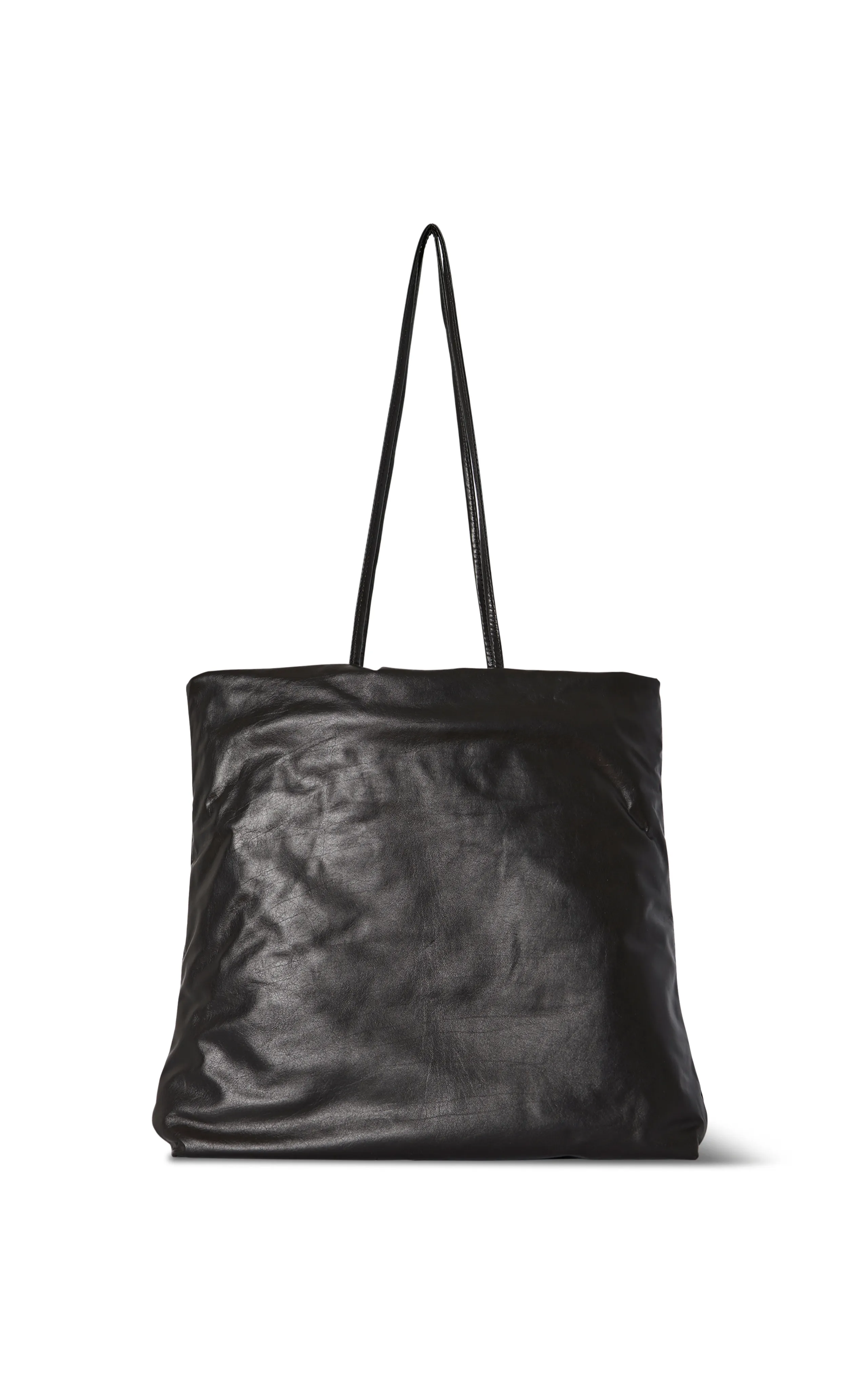 The Row Pim Leather Shoulder Bag