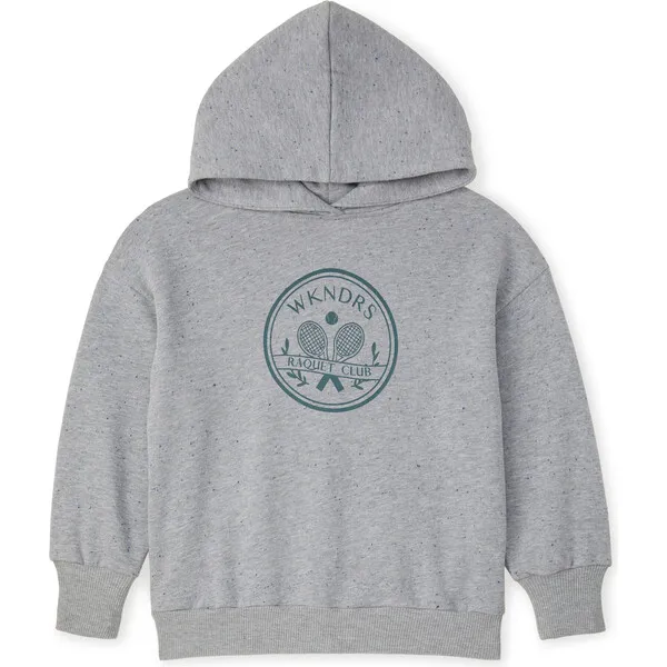 The Sunday Collective Weekend Tennis Hoodie, Gray