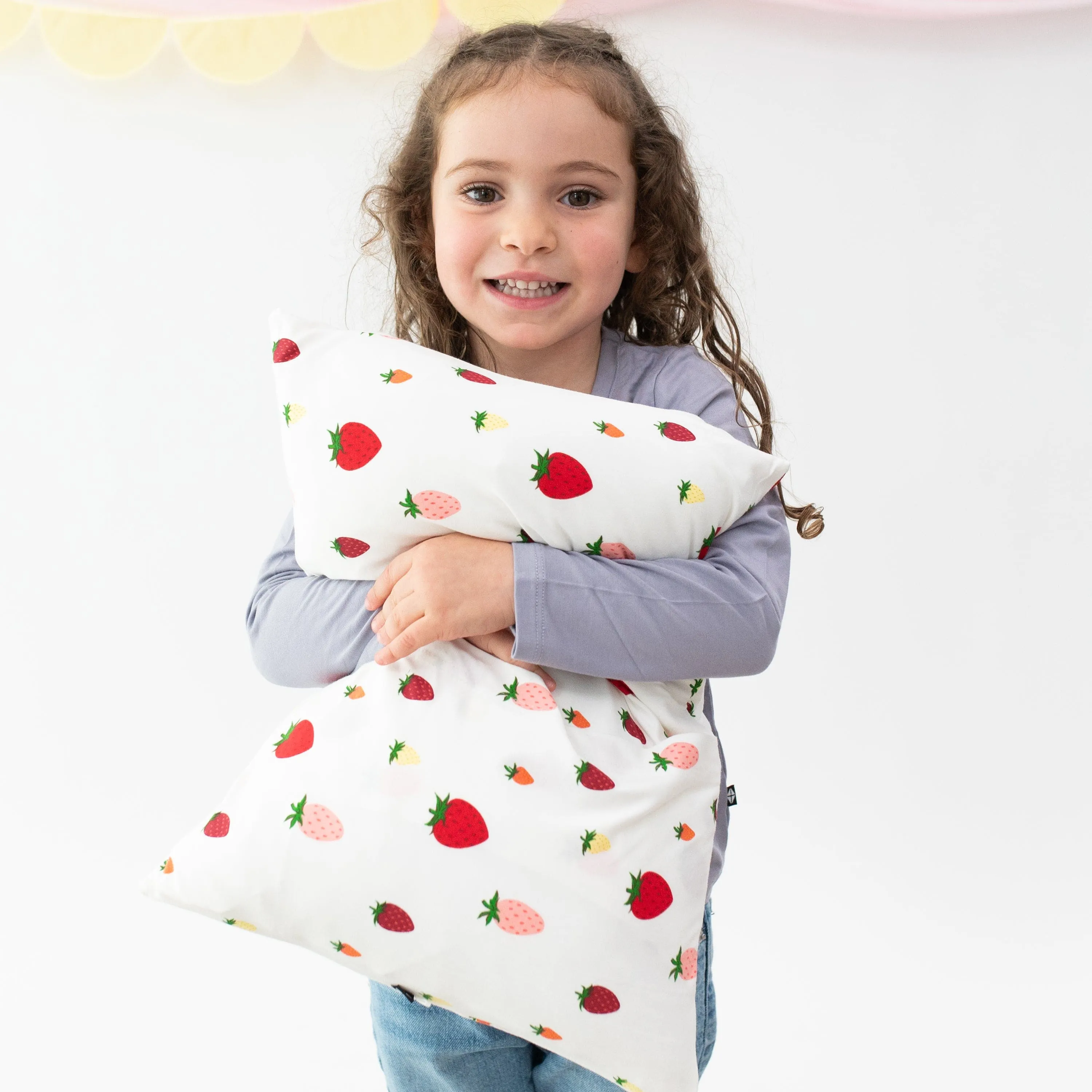 Toddler Pillowcase in Strawberry