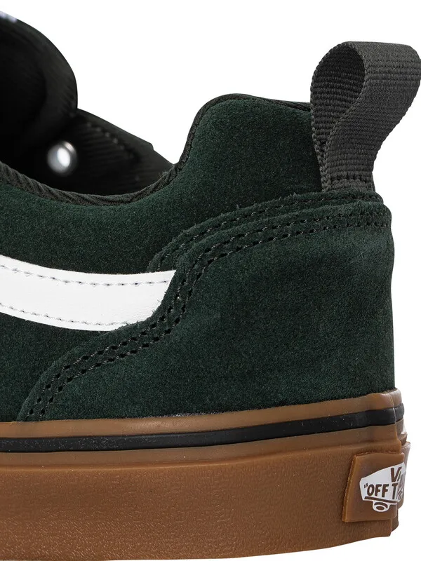 Vans Filmore Suede Trainers - Dark Green/Gum