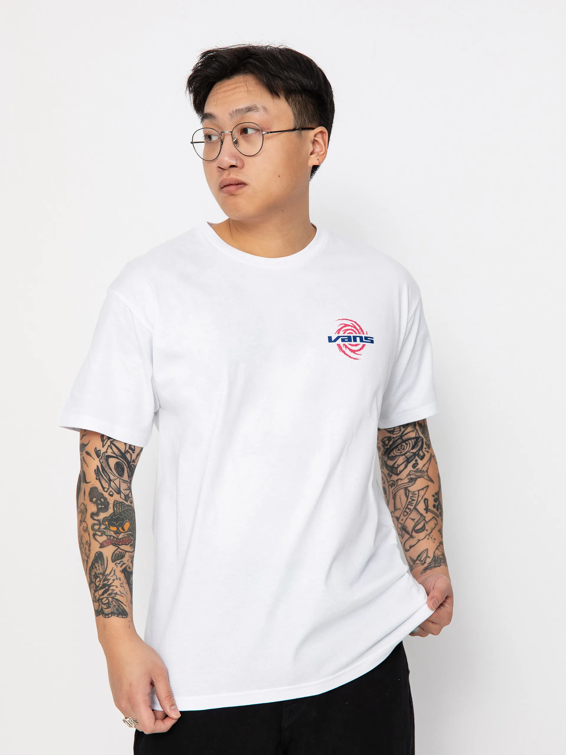 Vans Wormhole Warped T-shirt (white)