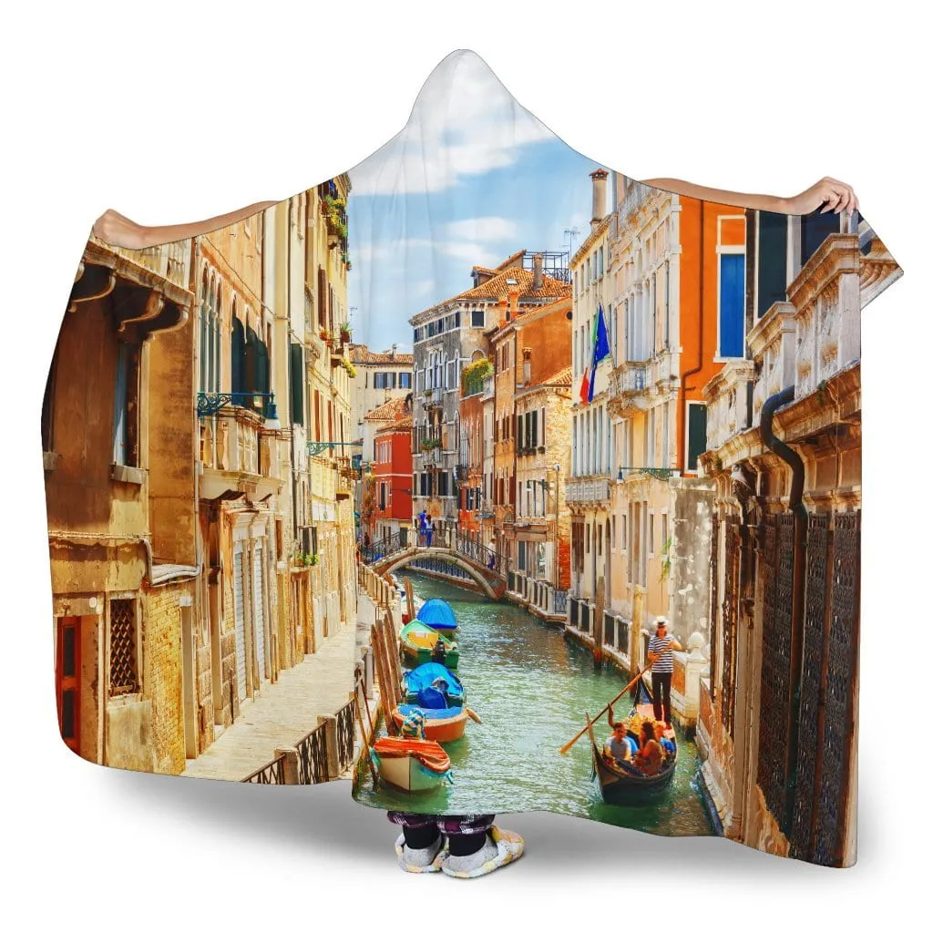 Venice Hooded Blanket