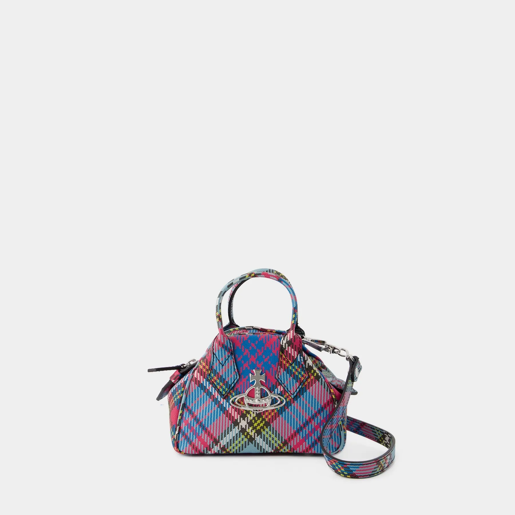 Vivienne Westwood  Biogreen Saffiano Printed Mini Yasmine Crossbody - Vivienne Westwood - Multi