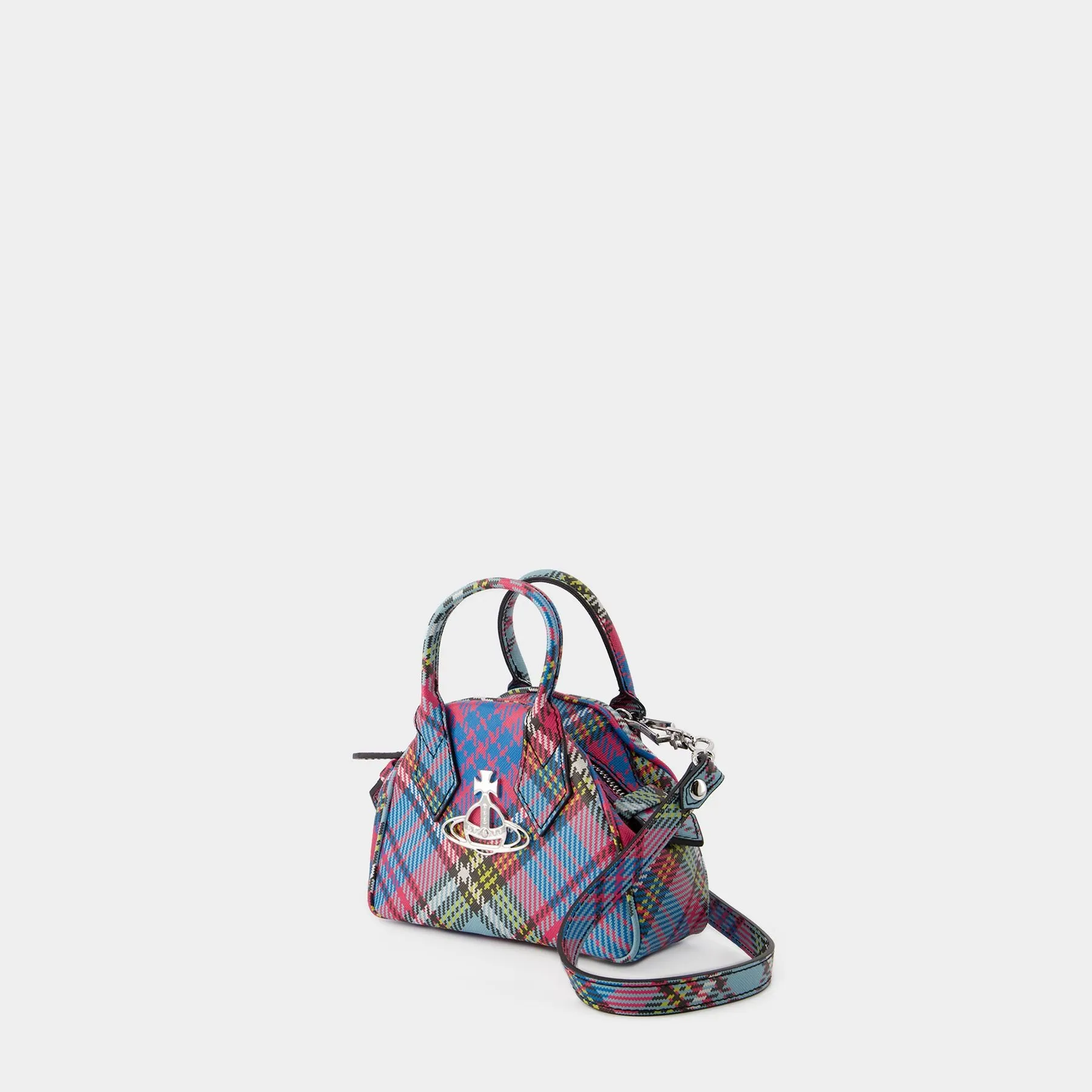 Vivienne Westwood  Biogreen Saffiano Printed Mini Yasmine Crossbody - Vivienne Westwood - Multi