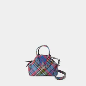 Vivienne Westwood  Biogreen Saffiano Printed Mini Yasmine Crossbody - Vivienne Westwood - Multi