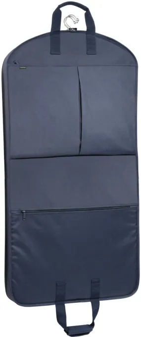 WallyBags 45 Deluxe Extra Capacity Travel Garment Bag with two accessory