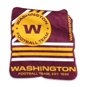 Washington Football Team 50 x 60 Raschel Throw Blanket