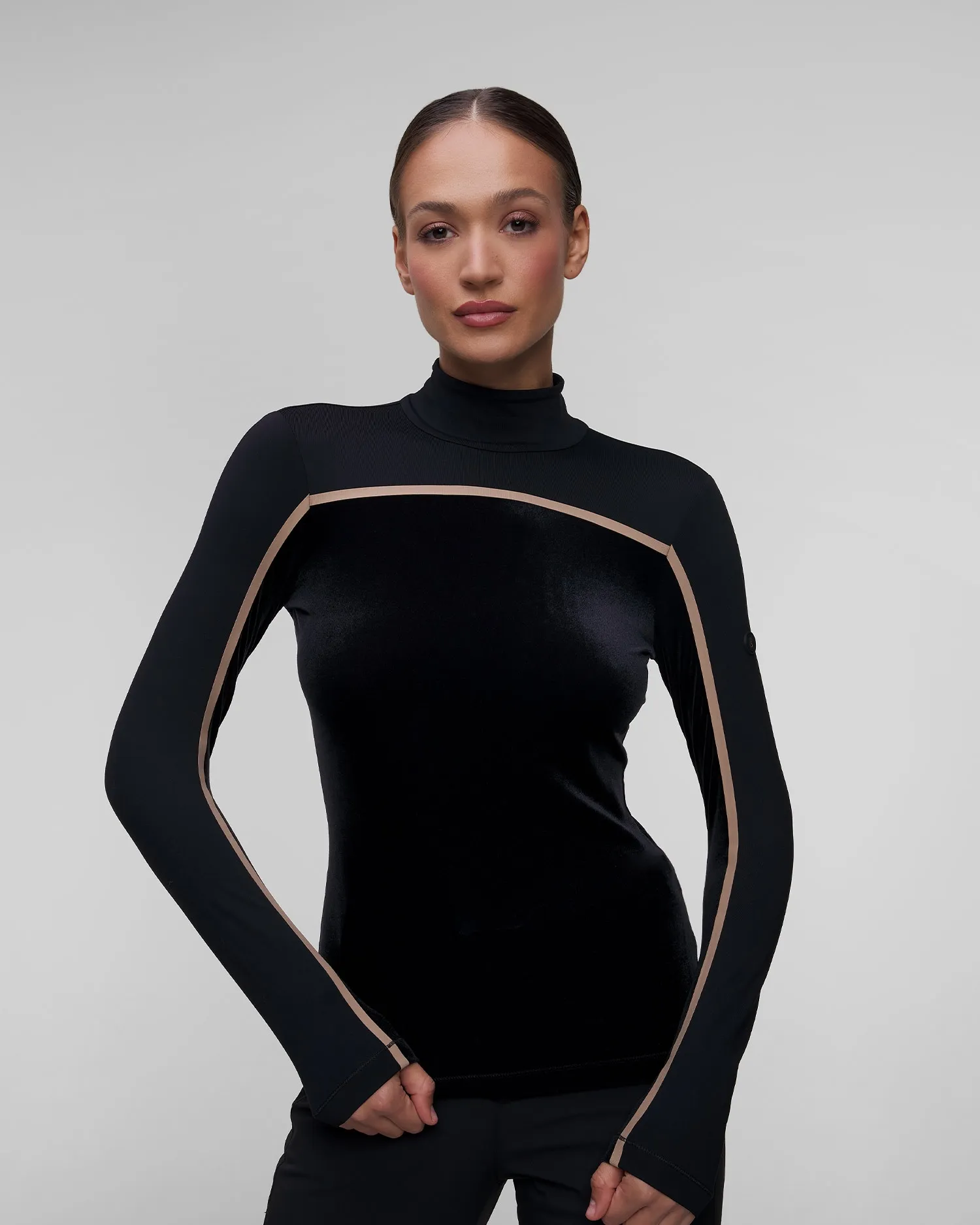 Women's black ski turtleneck BOGNER Milu 51707945-26