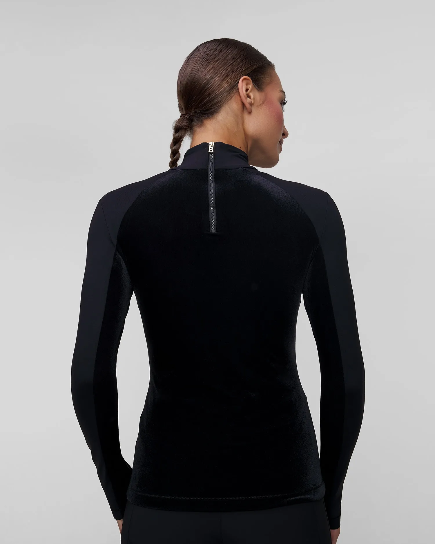 Women's black ski turtleneck BOGNER Milu 51707945-26