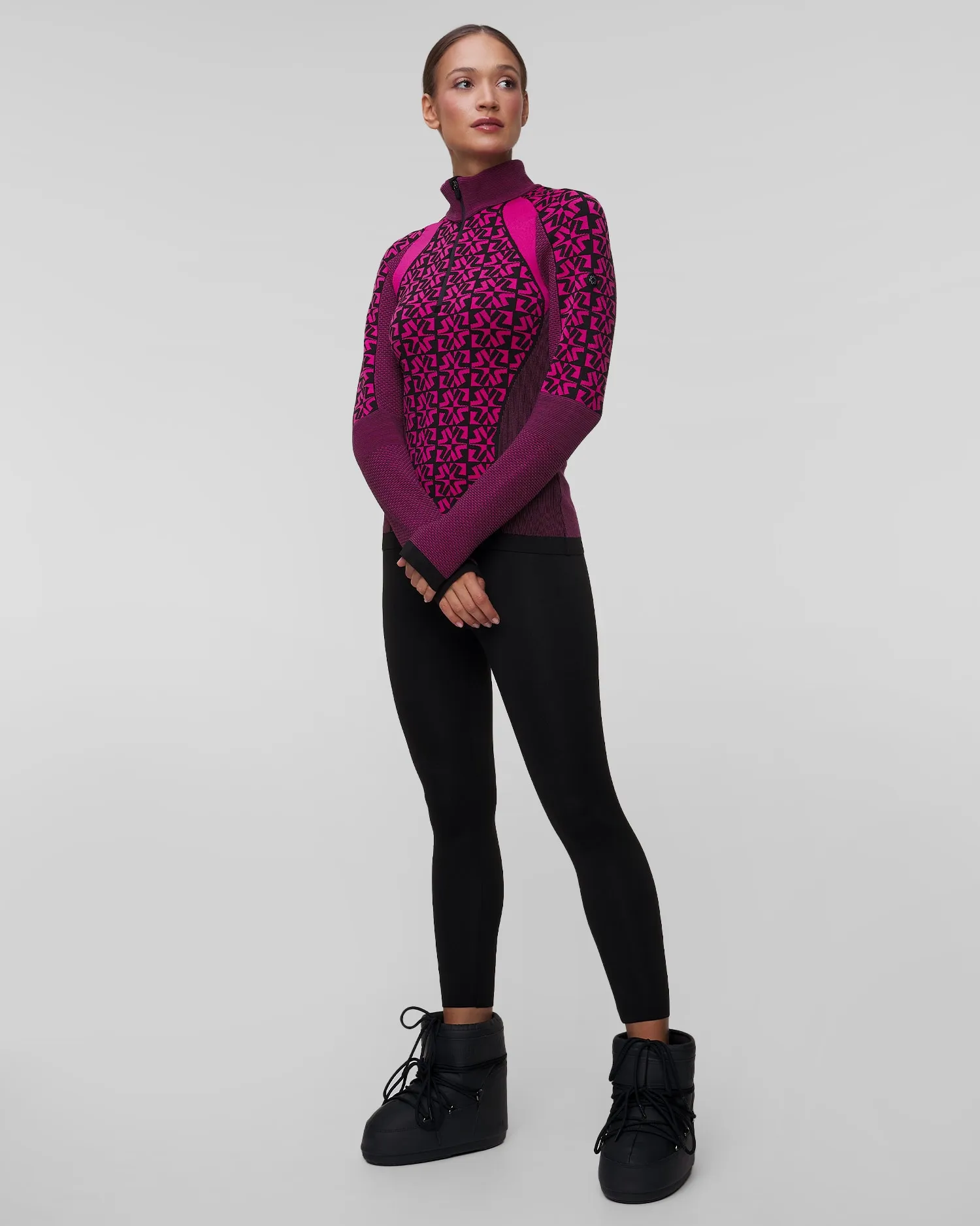 Women's technical turtleneck Newland Birthe N46518-111