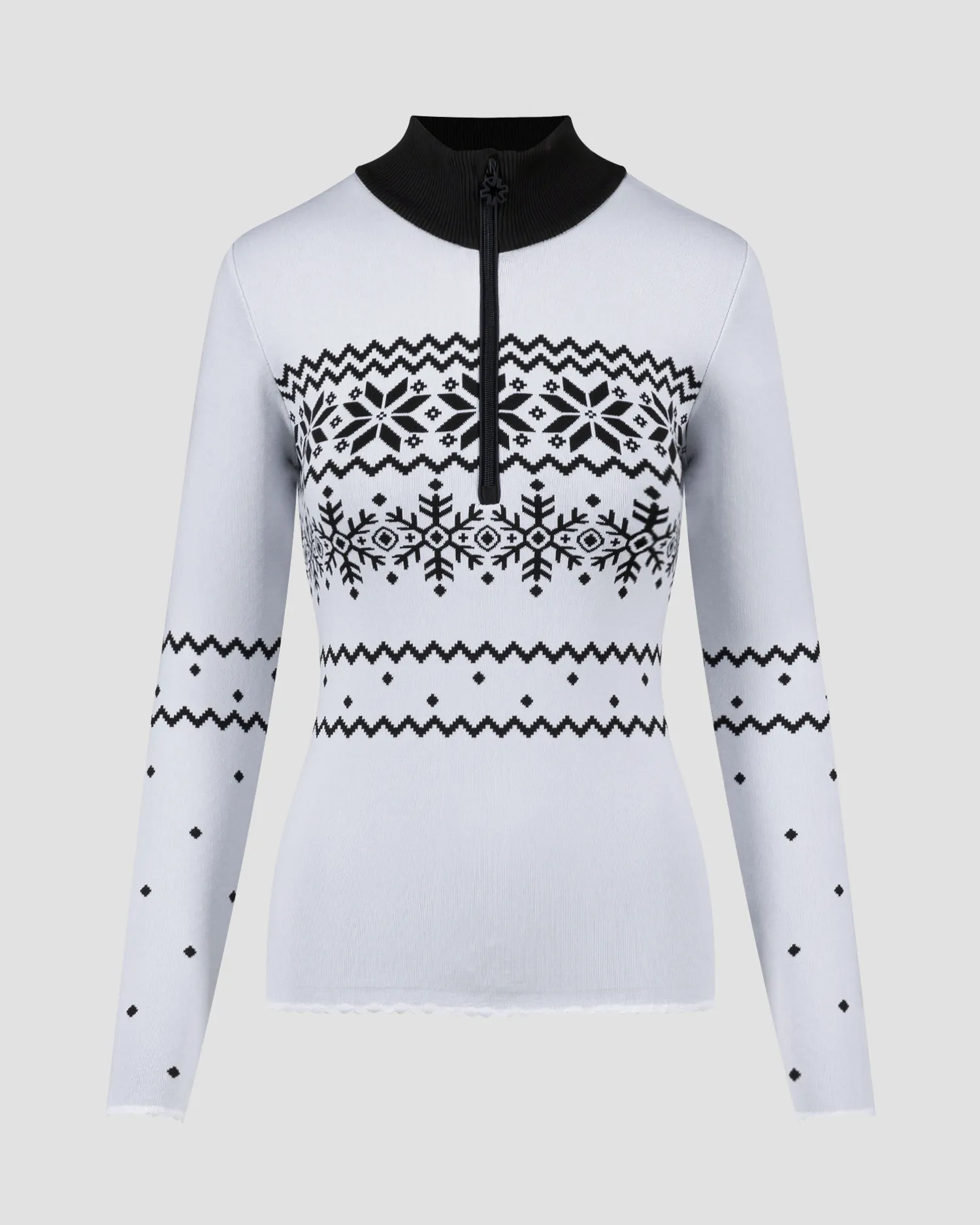 Women's white ski turtleneck Newland Groenlandia N46554-91