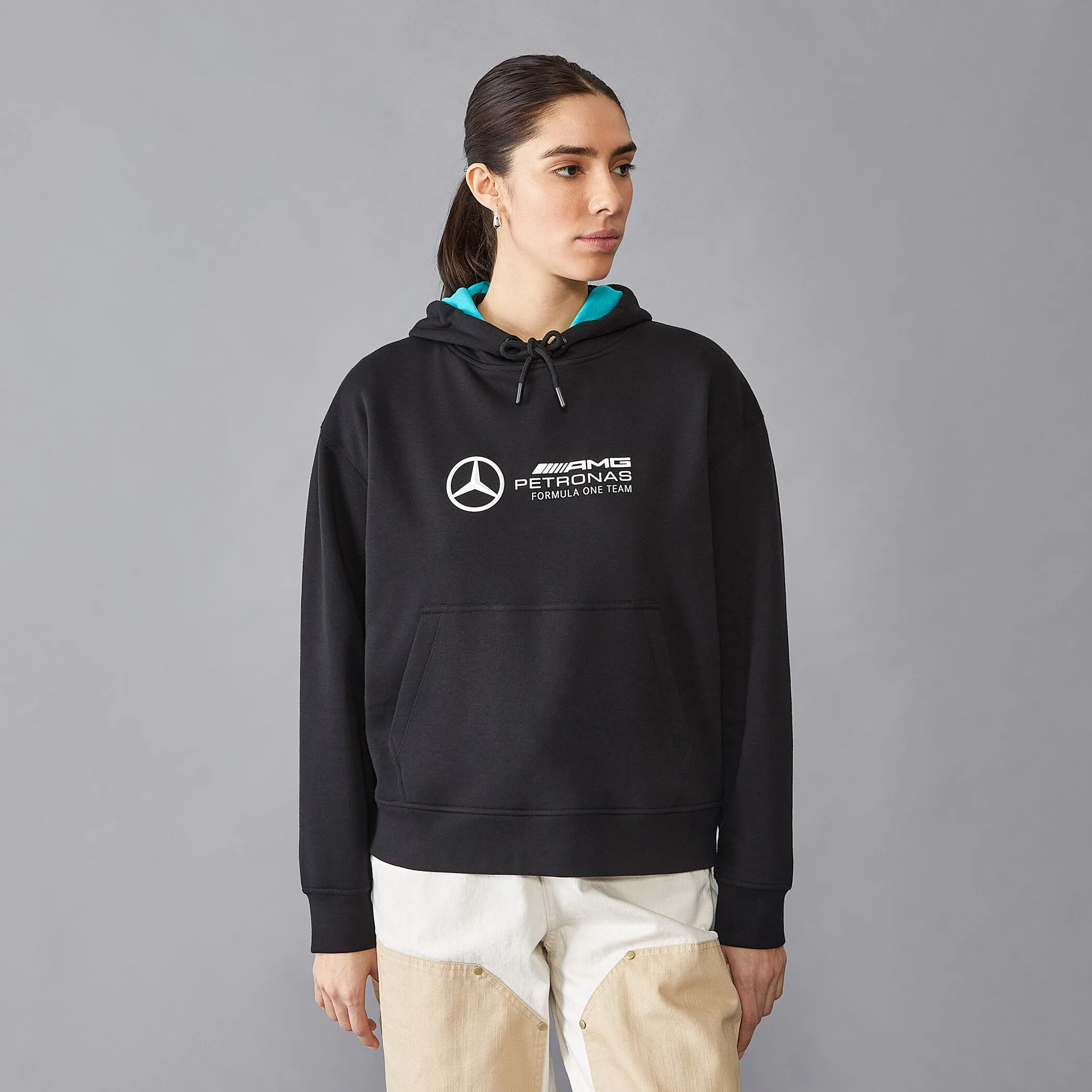 Women's Oversized Logo Hoodie