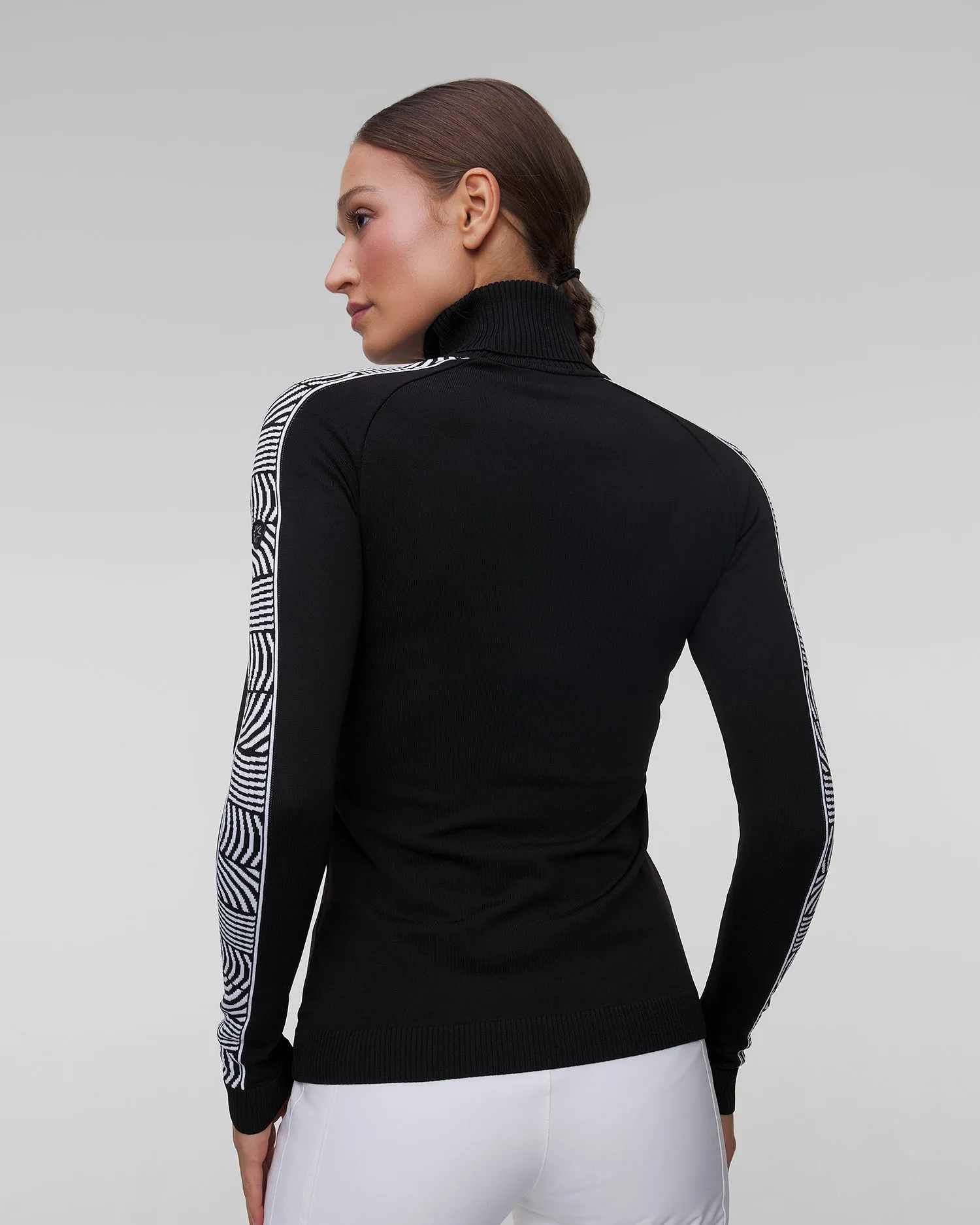 Women’s black ski turtleneck Newland Everline N46546-108