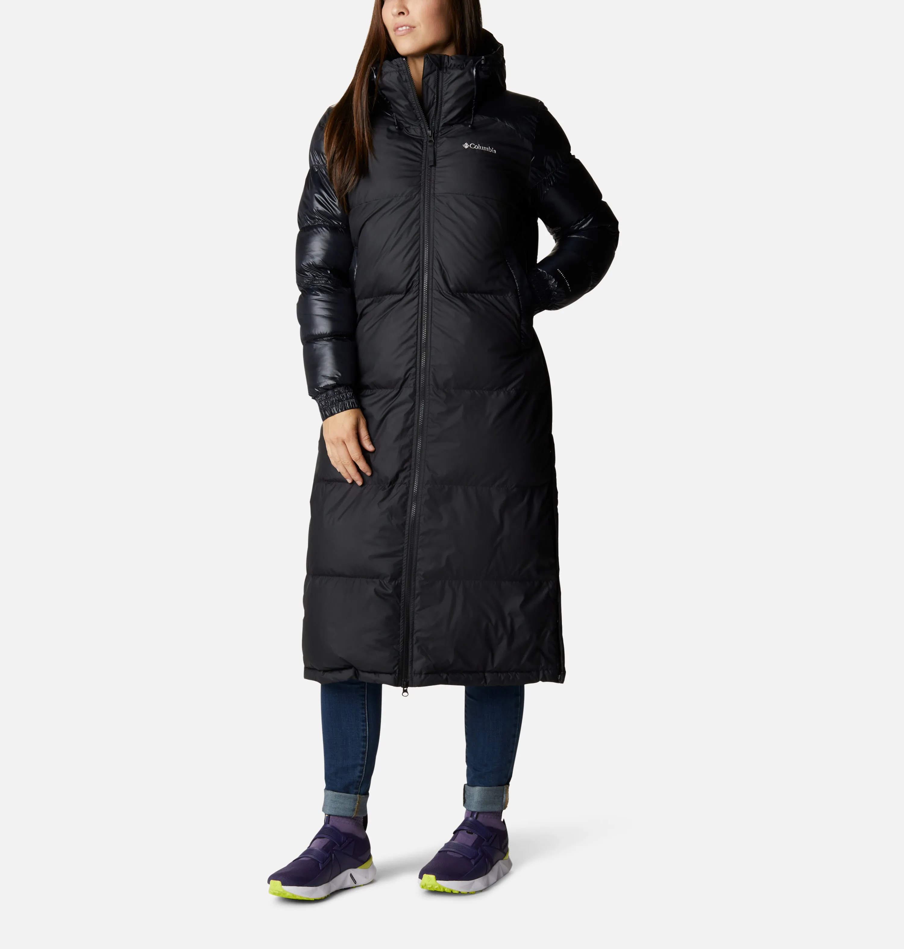 Women’s Columbia Pike Lake Long Jacket Black