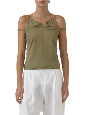 WYNN HAMLYN Mirror Layered Tank - Sage